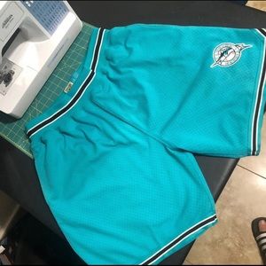 Mitchell and ness florida marlins shorts